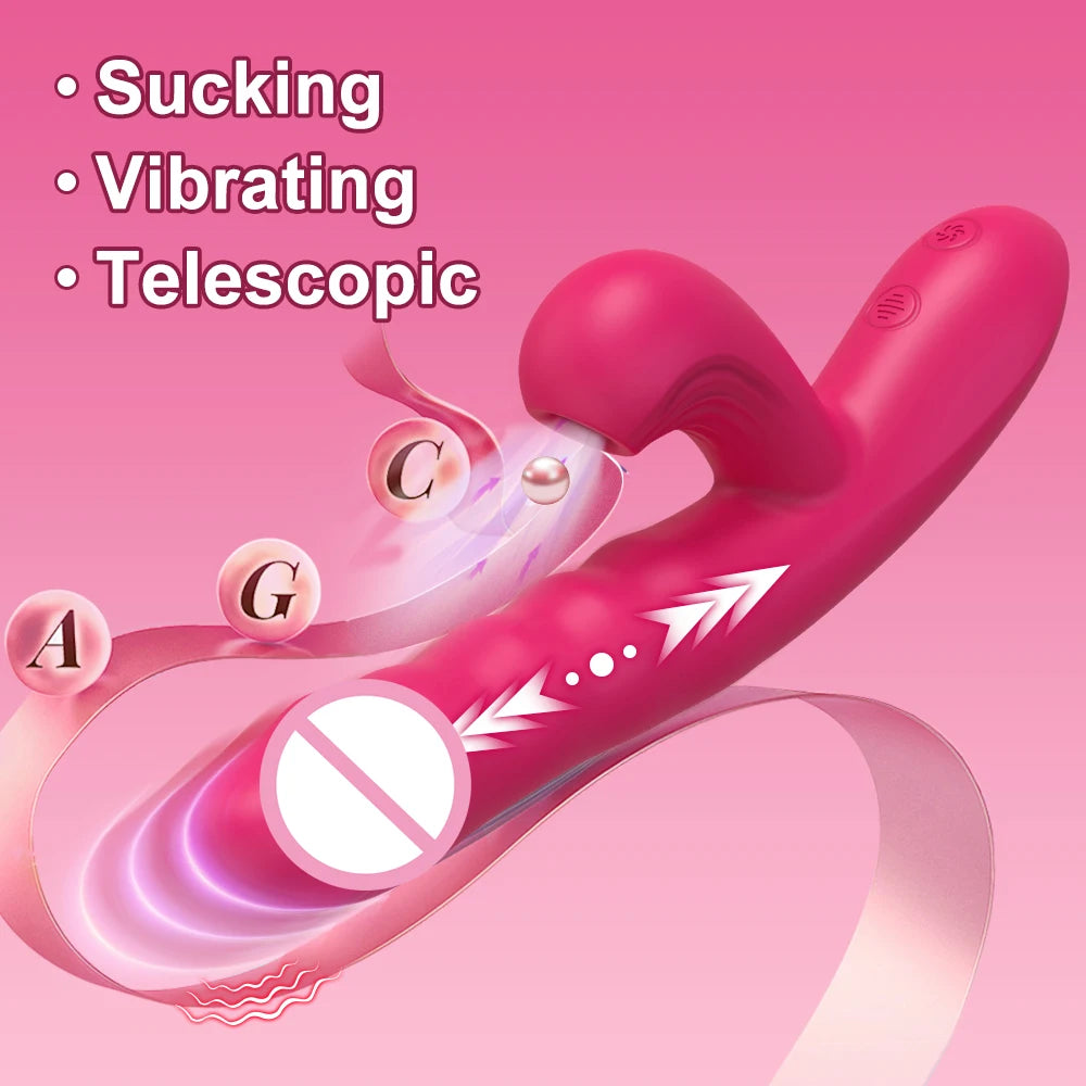 ויברטור דחיפה עם יניקה