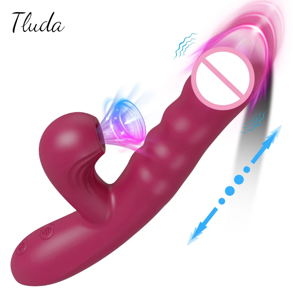 ויברטור דחיפה עם יניקה